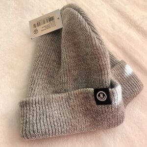 Neff Serge Beanie Gray White – One Size – New With Tags